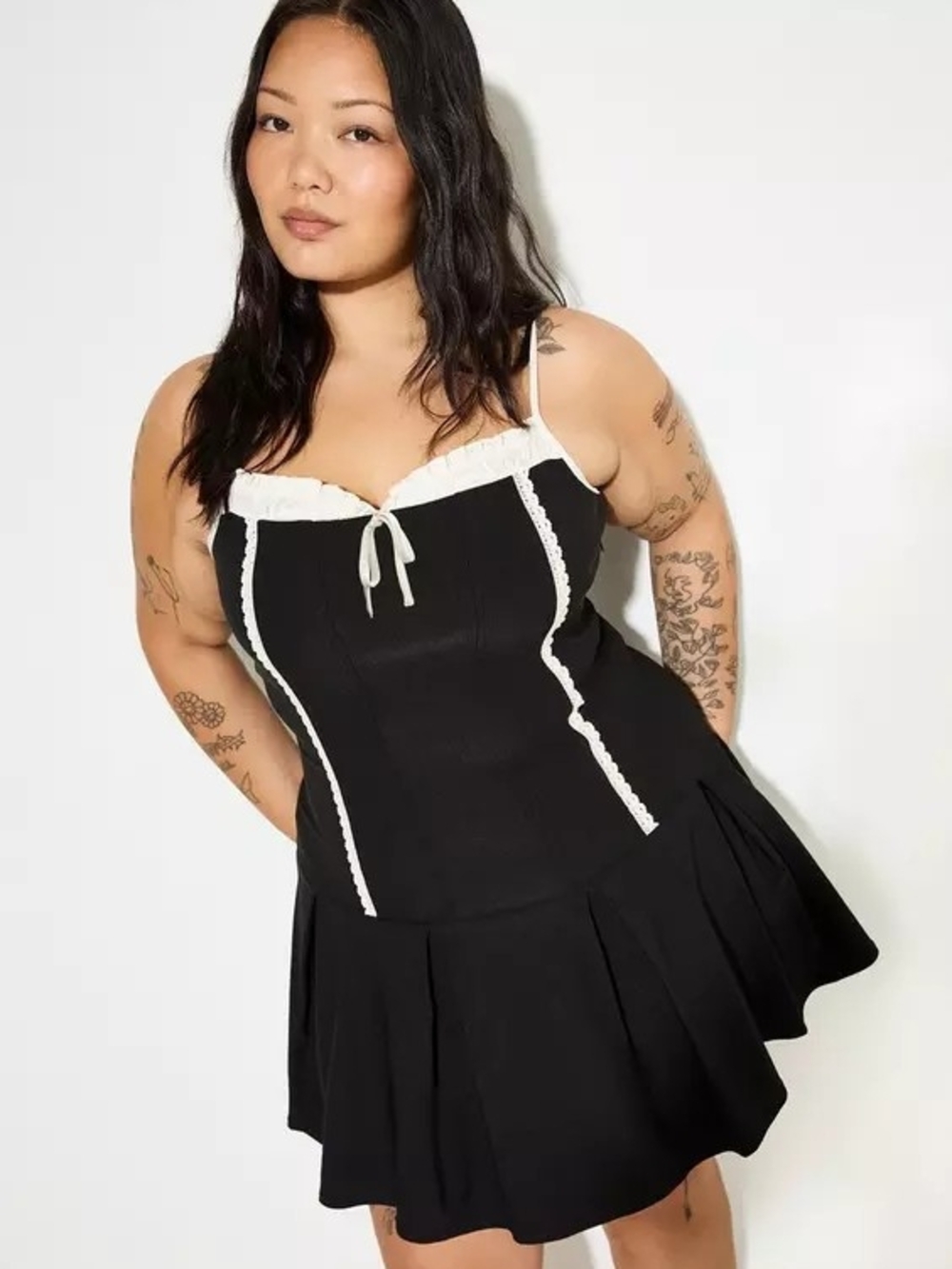 Nwt 3x TORRID LoveSick Drop-Waist Coquette Dress